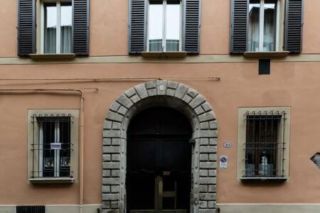 Red Immerso Tra Le Mura Bolognesi Bologne